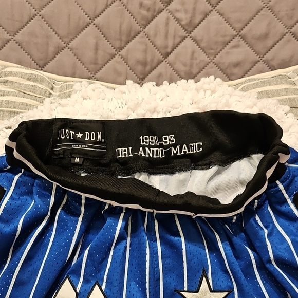 Just Don Hardwood Orlando Magic Athletic Shorts - Picture 12 of 16